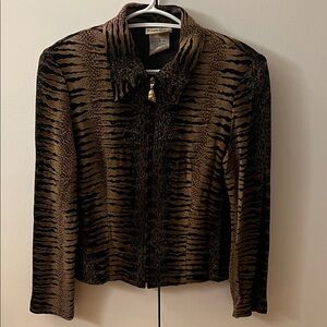 Joseph Ribkoff Zebra Pattern Blazer